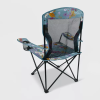 Broadband Quad Chair - Wildflowers Blue