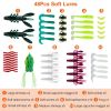 383Pcs Fishing Lures Tackle Box Bass Fishing Animated Lure Crankbaits