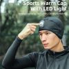 Outdoor Night Run Cycling Cap with Detachable Light