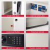 Digital Flat Recessed Wall Safe Security Lock Gun Cash Box