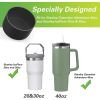 2Pcs Silicone Boot for Water Bottle Protective Water Bottle Bottom Sleeve Cover