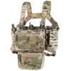 Chest Rig-Tactical Chest Rig Molle Modular Micro Fight Chest Rigs Adjustable&Detachable with 5.56/7.62 Magazine Pouch